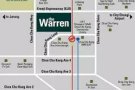 2分钟步行至蔡厝港地铁站The Warren公寓普通房出租  90525919