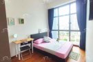 紫线花拉公园，豪华单身公寓，可以住两个人，独立卫生间，可煮。有泳池健身房