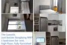 Sengkang地铁旁，一房式小公寓出租$1900 无中介