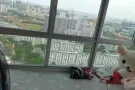 海景房服务公寓金文泰440B顶楼(40)对金文泰地铁站/金文泰广场。空调不可以煮。